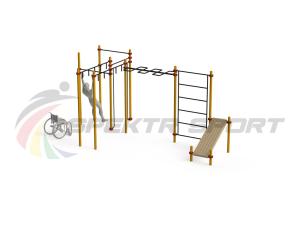Купить Спортивный комплекс для инвалидов-колясочников WRK-D17_76mm в Угличе 