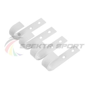 Купить Крюки подвесные (к-кт. 4 шт) для турника белые в Угличе 