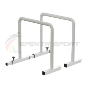 Купить Брусья напольные хайлетсы Spektr Sport цв. белый в Угличе 