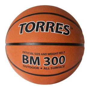 Купить Мяч баскетбольный "TORRES BM300" р.5 в Угличе 