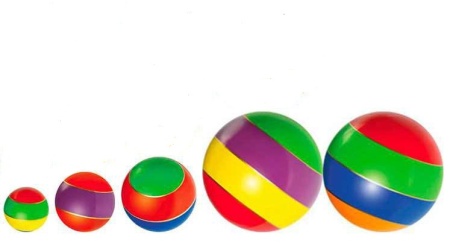 Купить Мячи резиновые (комплект из 5 мячей различного диаметра) в Угличе 