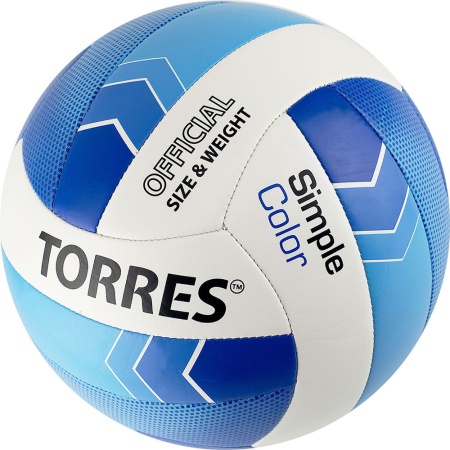 Купить Мяч волейбольный Torres Simple Color любительский р.5 в Угличе 